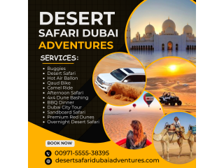 Desert Safari Dubai Adventures / +971555538395