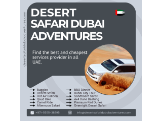 Premium Desert Safari Dubai / +971555538395