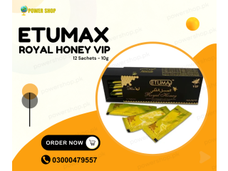 Etumax Royal Honey Vip 12 Sachet 10gram In Jhang | 03000479557