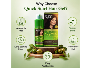 Quick Shine Hair Color Gel Price in Khanpur  - 03001819306