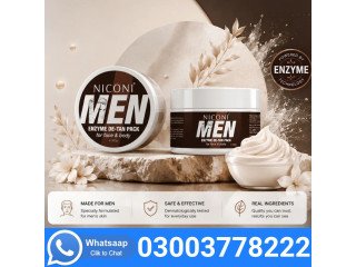 Niconi Men Enzyme De-Tan Pack In Pakistan | 03003778222