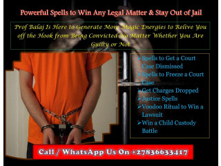 Court Case Spells: Get Out of Jail Spell, Candle Spell to Win a Court Case + Court Case Dismissal Spell That Works (WhatsApp: +27836633417)